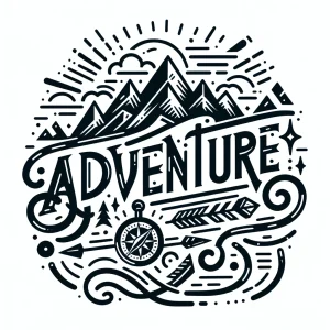 Vektorgrafik "Adventure Motiv"